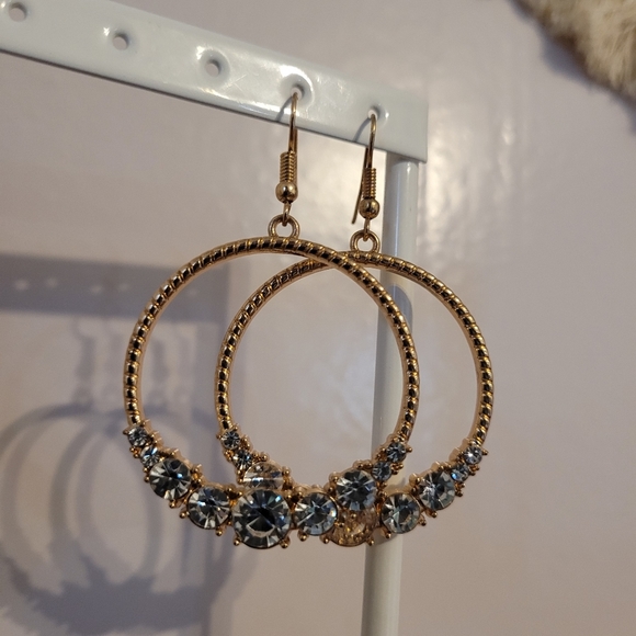 Gold earrings - Picture 3 of 5